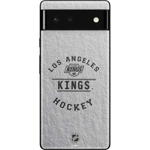NHL Los Angeles Kings Black Text Google Pixel 6 Skin